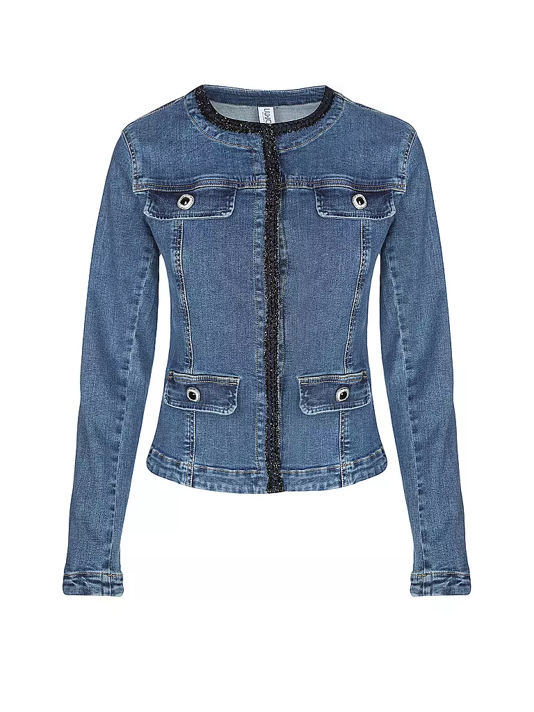 LIU JO | Jeansjacke GIACCA BRAID | Blu