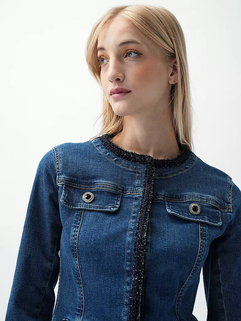 LIU JO | Jeansjacke GIACCA BRAID | Blu