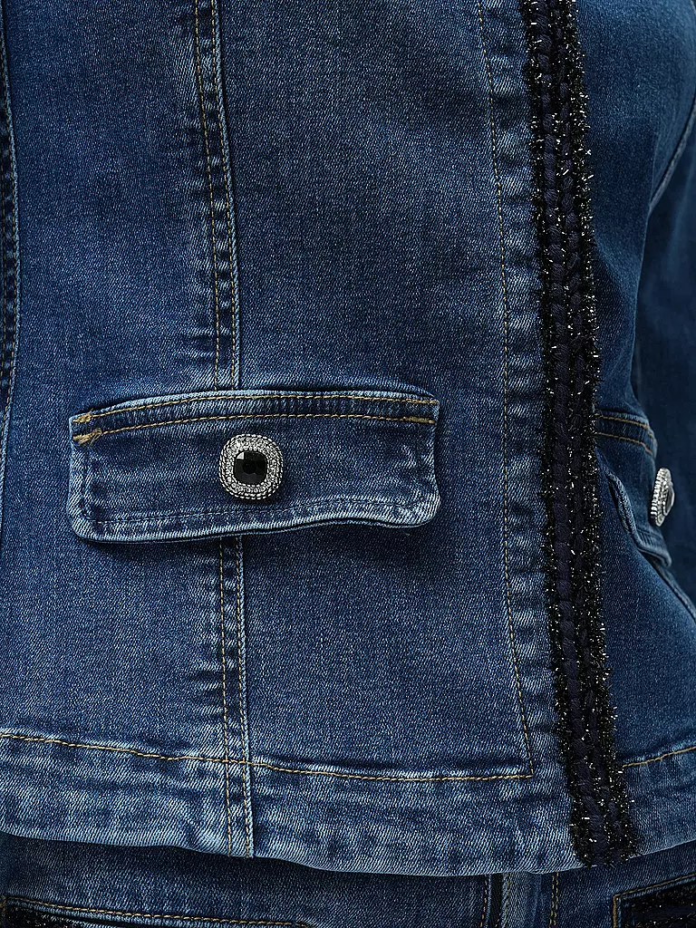 LIU JO | Jeansjacke GIACCA BRAID | Blu