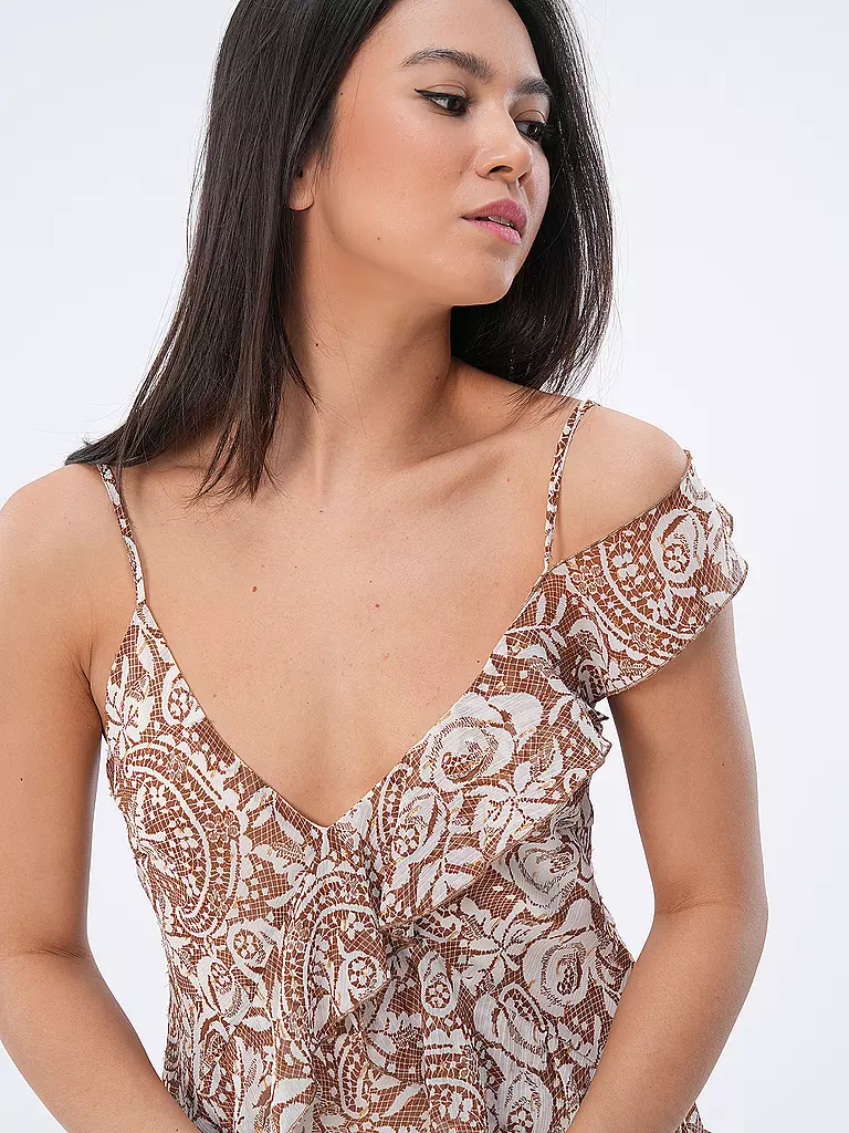 LIU JO | Maxikleid ROSES | Marrone