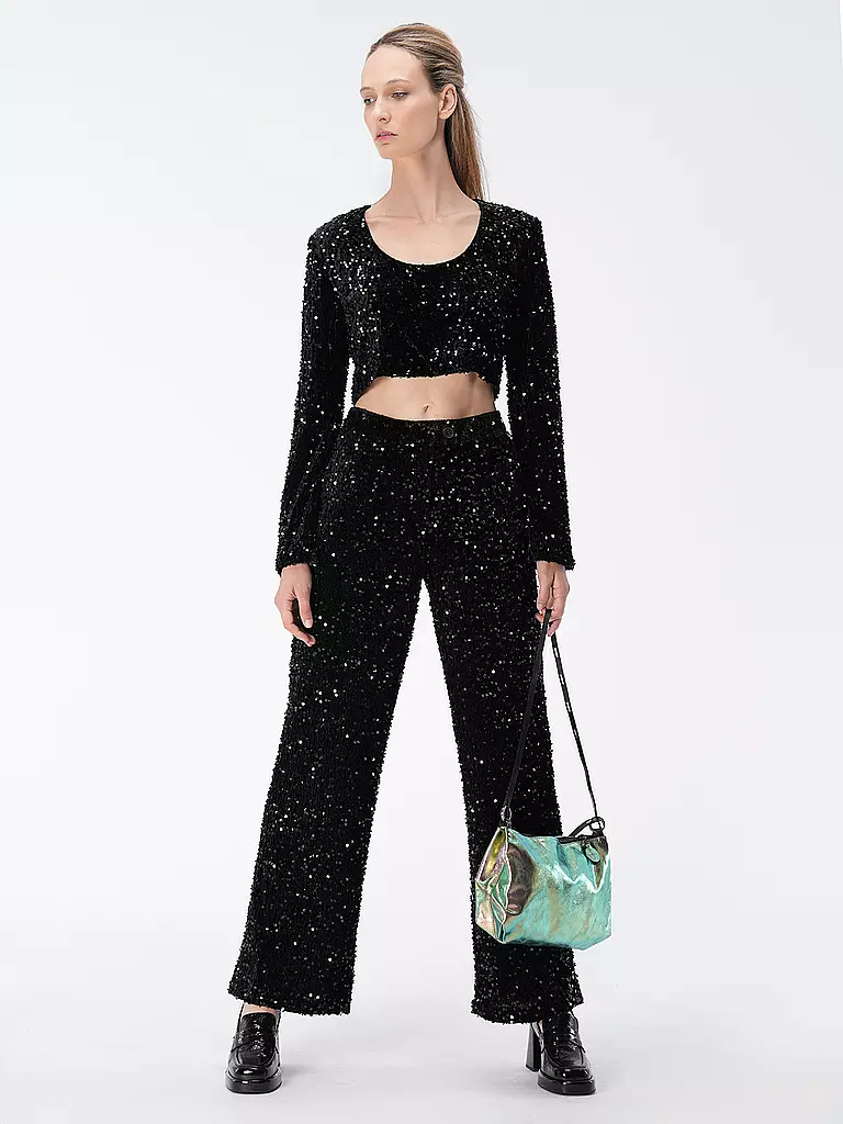 LIU JO | Pantaloni Marlene | Nero