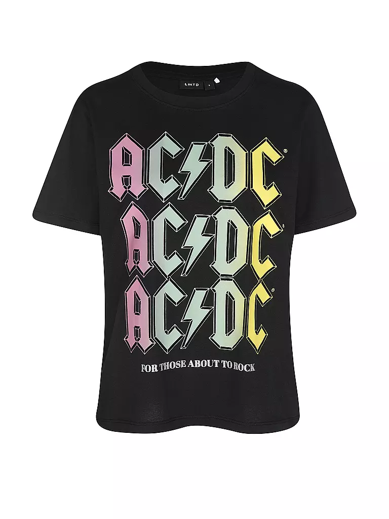 LMTD | T-Shirt NLFNYA ACDC | Nero