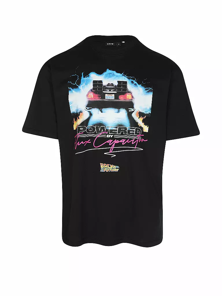 LMTD | T-Shirt NLMFIDAS BACKTOTHEFUTURE | Nero
