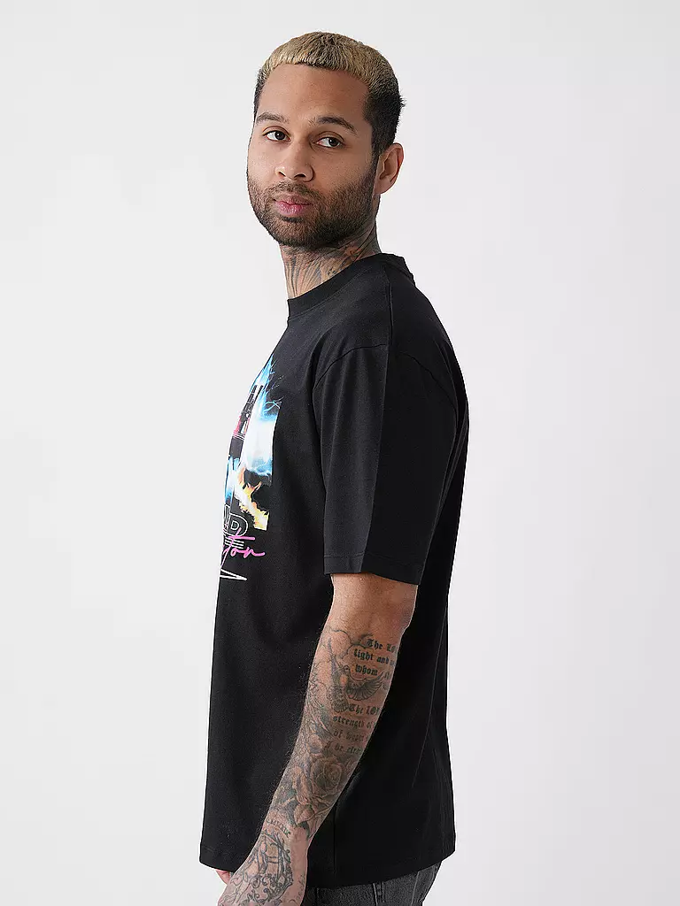 LMTD | T-Shirt NLMFIDAS BACKTOTHEFUTURE | Nero