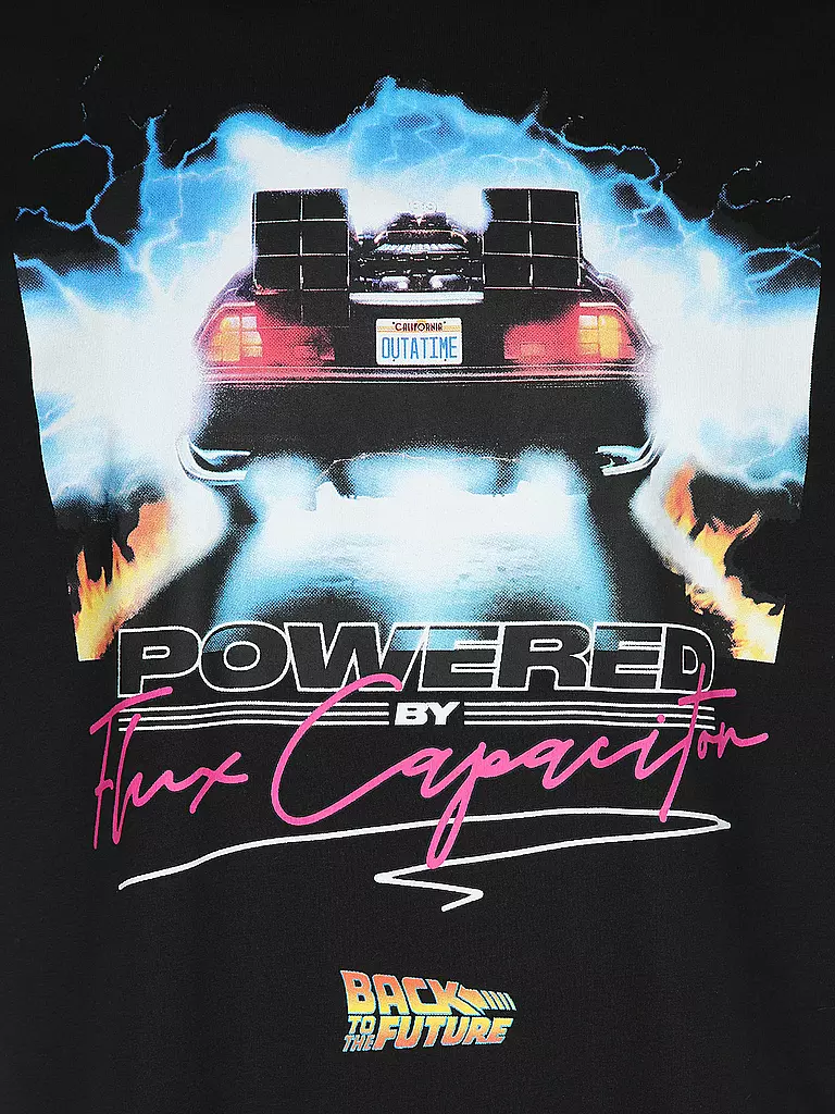 LMTD | T-Shirt NLMFIDAS BACKTOTHEFUTURE | Nero