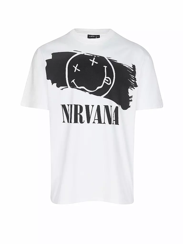 LMTD | T-Shirt NLMMATTIMUS NIRVARNA | Bianco
