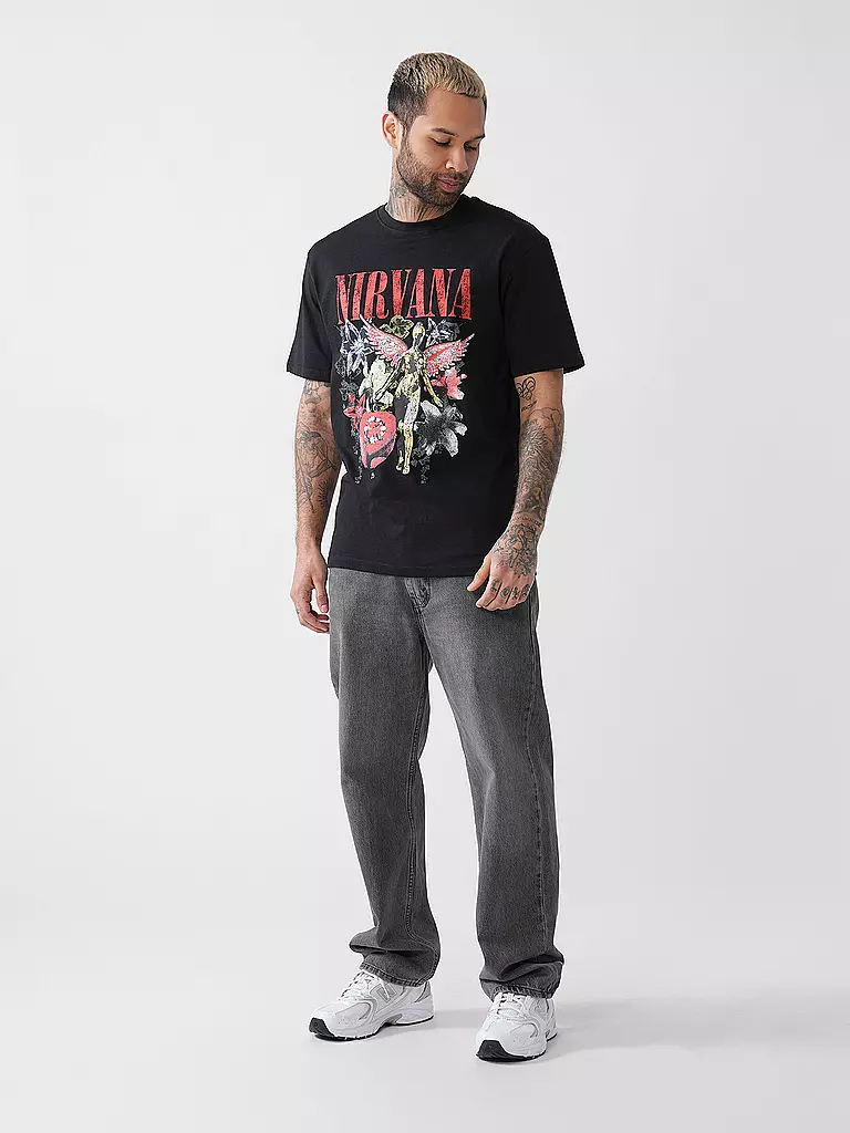 LMTD | T-Shirt NLMVALOR NIRVANA | Nero
