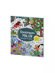 LOEWE VERLAG | Buch - Gemeinsam malen - Dschungel und Ozean | Senza colore