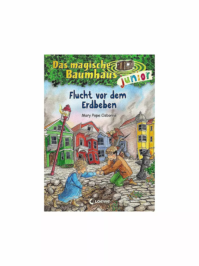LOEWE VERLAG | Das magische Baumhaus junior - Fuga dal terremoto | Senza colore