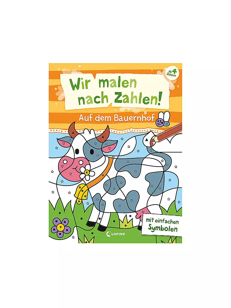 LOEWE VERLAG | Dipingiamo con i numeri! - In fattoria | Senza colore
