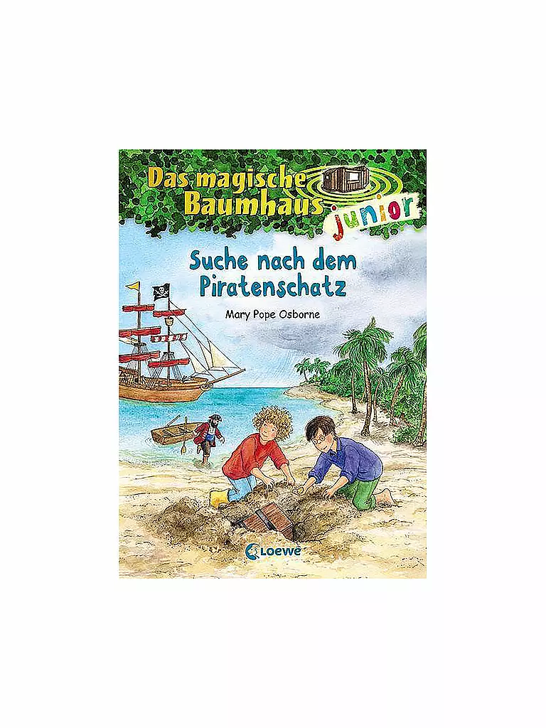 LOEWE VERLAG | Libro - Das magische Baumhaus junior - Alla ricerca del tesoro dei pirati (4) | Senza colore