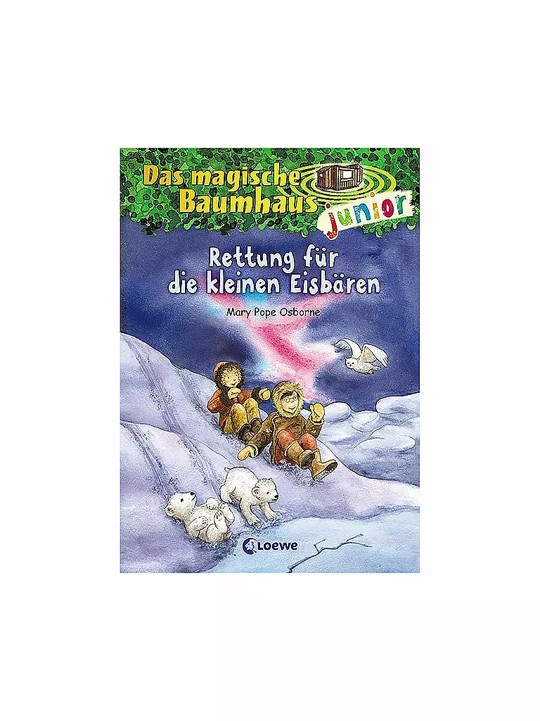 LOEWE VERLAG | Libro - La casa sull'albero magica junior - Salvataggio per i piccoli orsi polari (12) | Senza colore