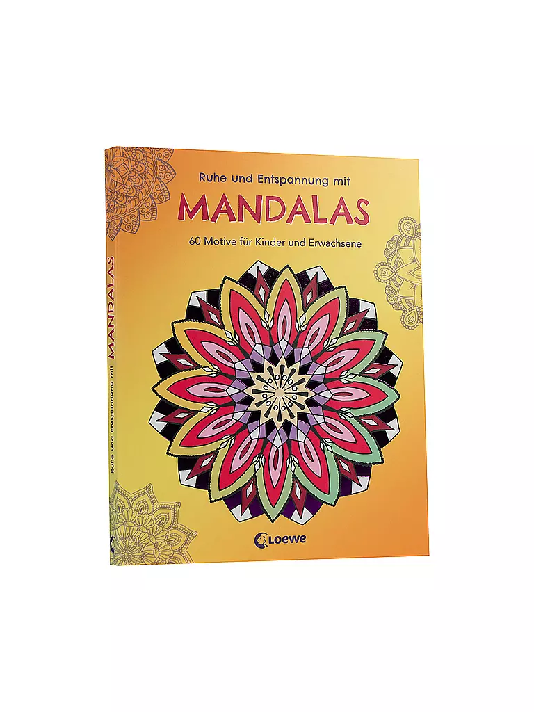 LOEWE VERLAG | Malbuch - Ruhe und Entspannung mit Mandalas  | Senza colore