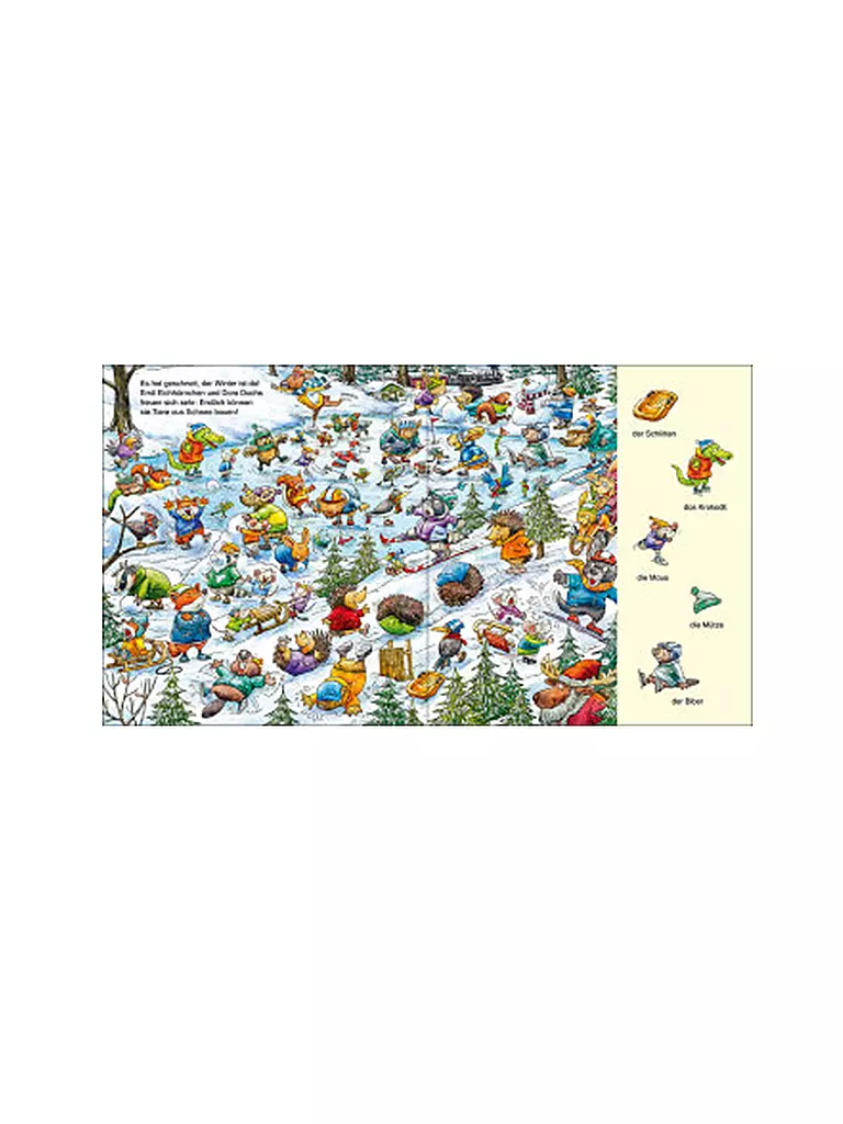 LOEWE VERLAG | Wimmelbuch - Il mio primo libro illustrato natalizio | 