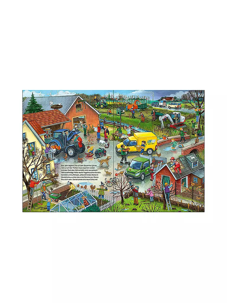 LOEWE VERLAG | Wimmelbuch - La grande fattoria | Senza colore