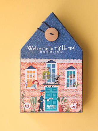 LONDJI | Puzzle WELCOME TO MY HOME 36 pezzi