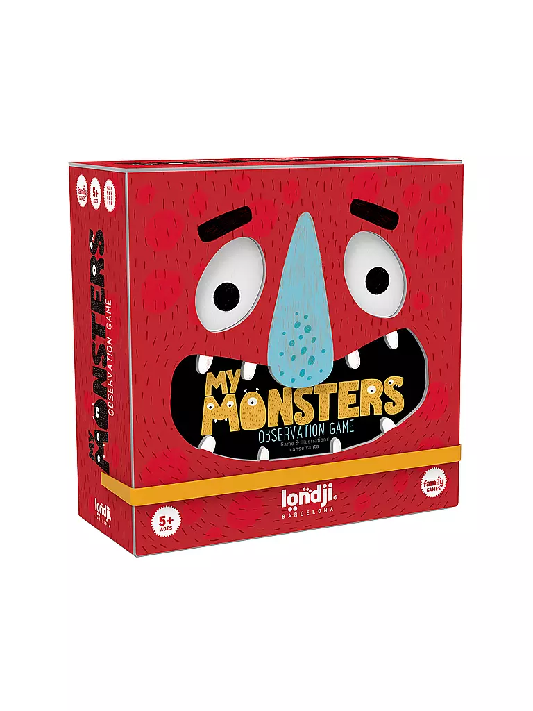 LONDJI | Gioco di carte MY MONSTERS | Multicolore