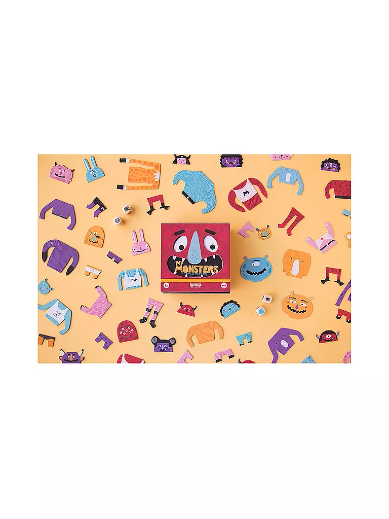 LONDJI | Gioco di carte MY MONSTERS | Multicolore
