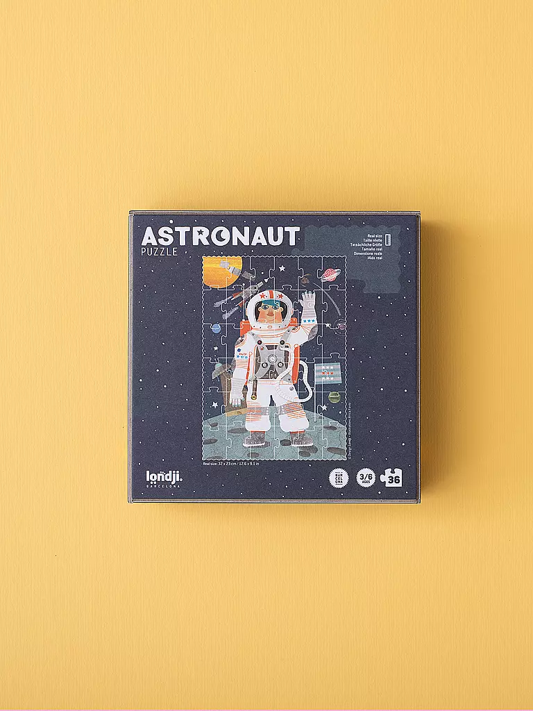 LONDJI | Pocket Puzzle ASTRONAUTA 36 pezzi | 