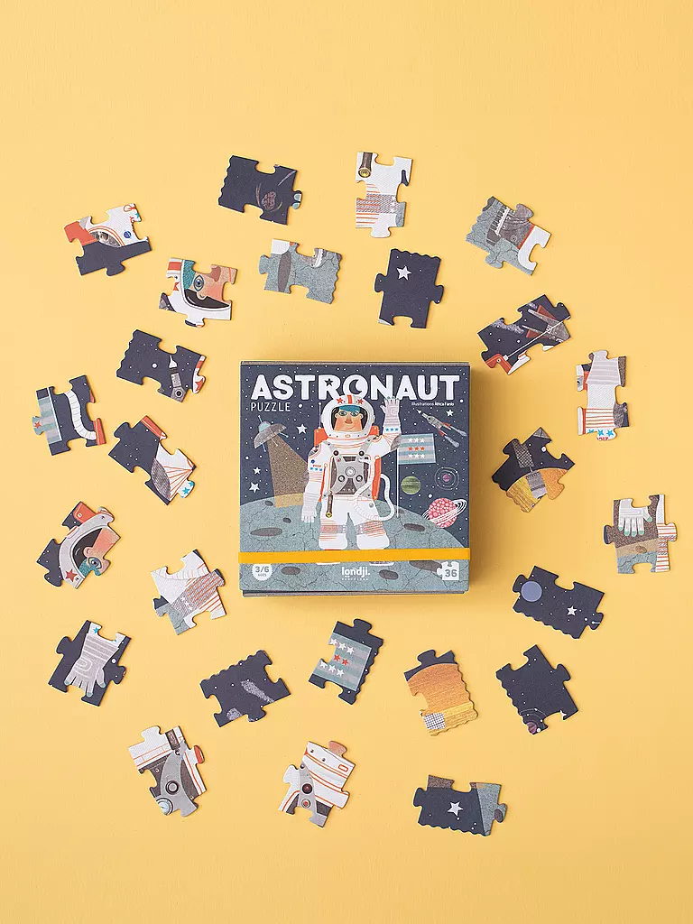 LONDJI | Pocket Puzzle ASTRONAUTA 36 pezzi | 