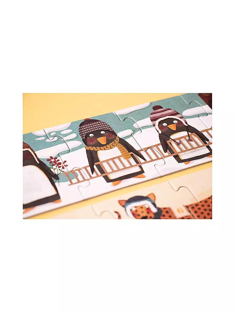 LONDJI | Puzzle 10 PINGUINS 55 Teile  | Multicolore