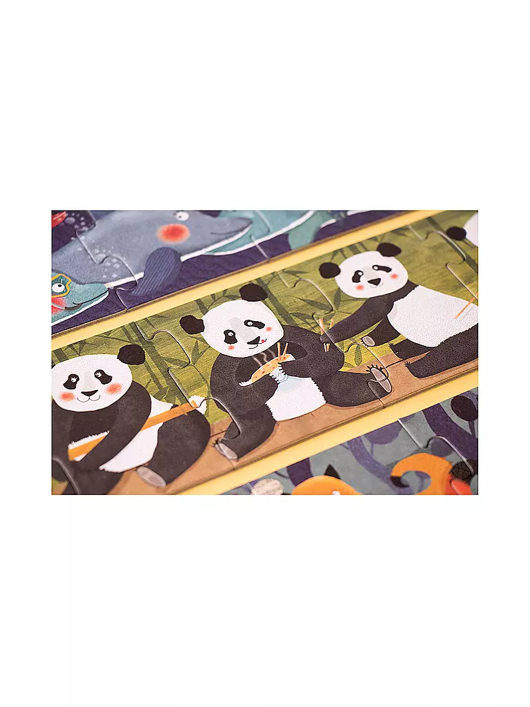 LONDJI | Puzzle 10 PINGUINS 55 Teile  | Multicolore