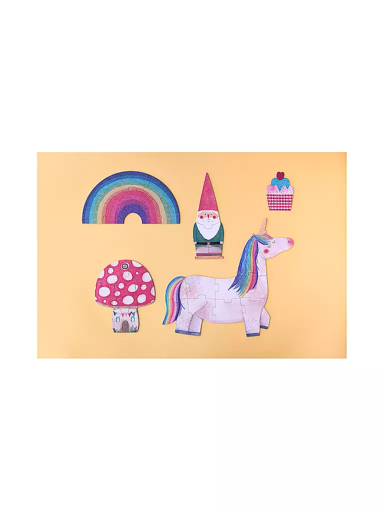 LONDJI | Puzzle HAPPY BIRTHDAY UNICORN | Multicolore