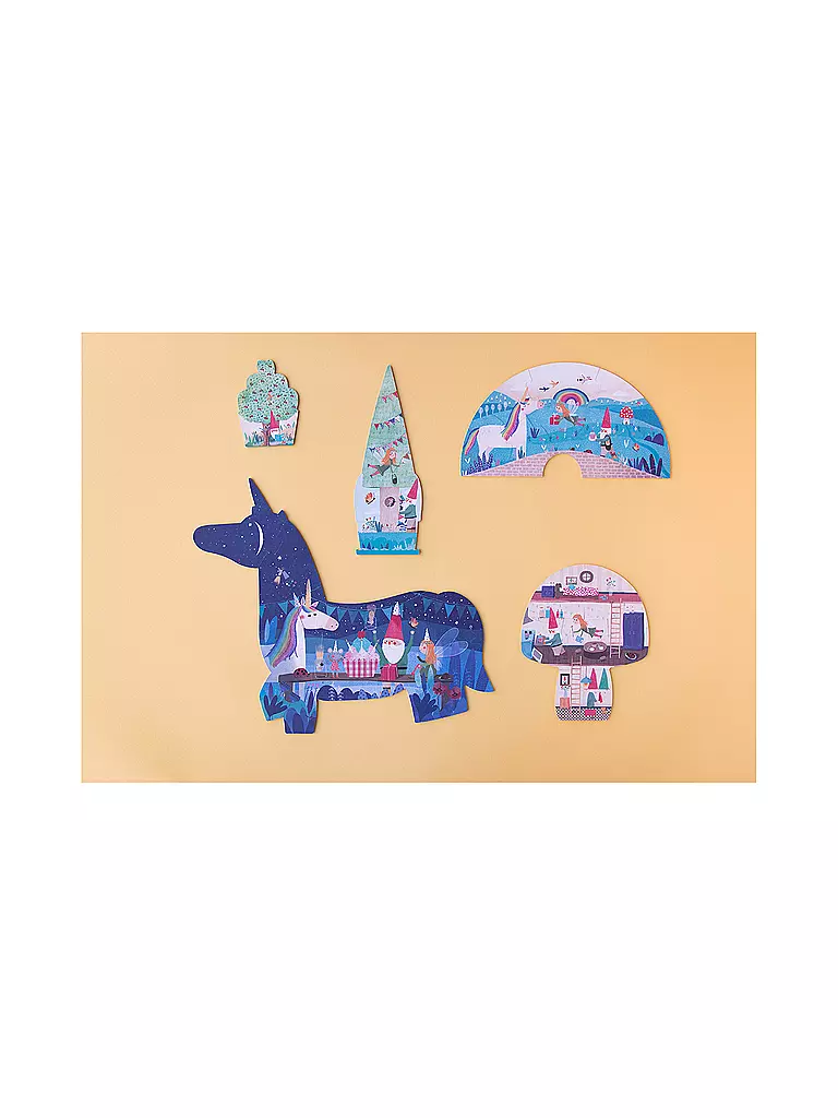 LONDJI | Puzzle HAPPY BIRTHDAY UNICORN | Multicolore