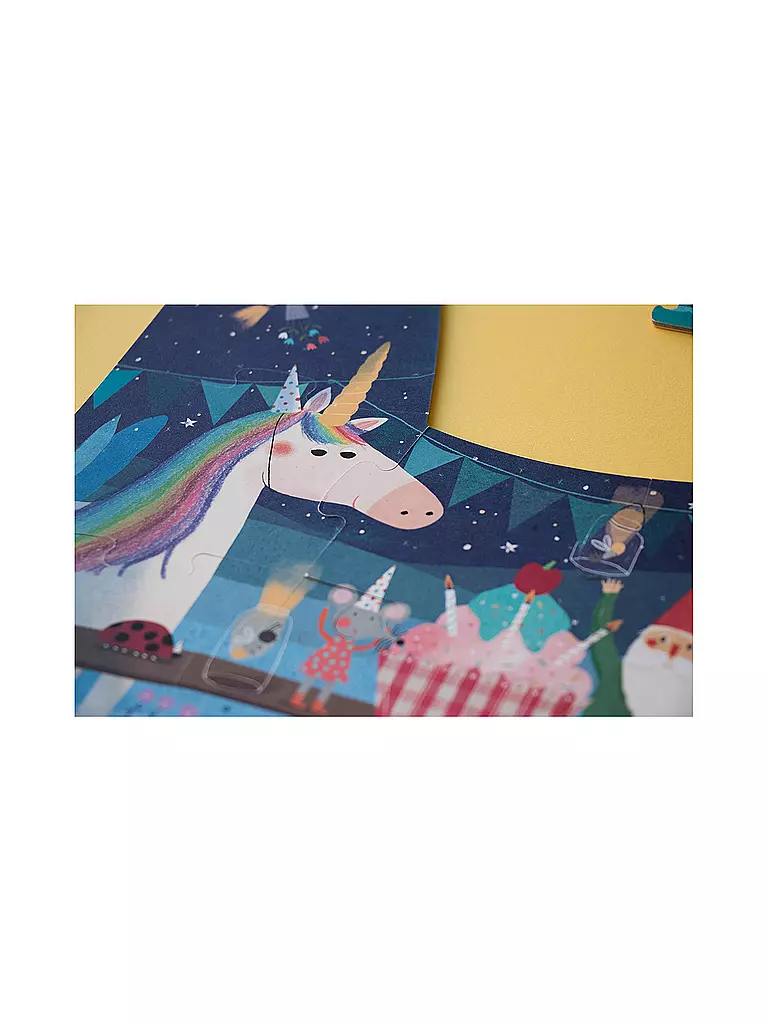 LONDJI | Puzzle HAPPY BIRTHDAY UNICORN | Multicolore