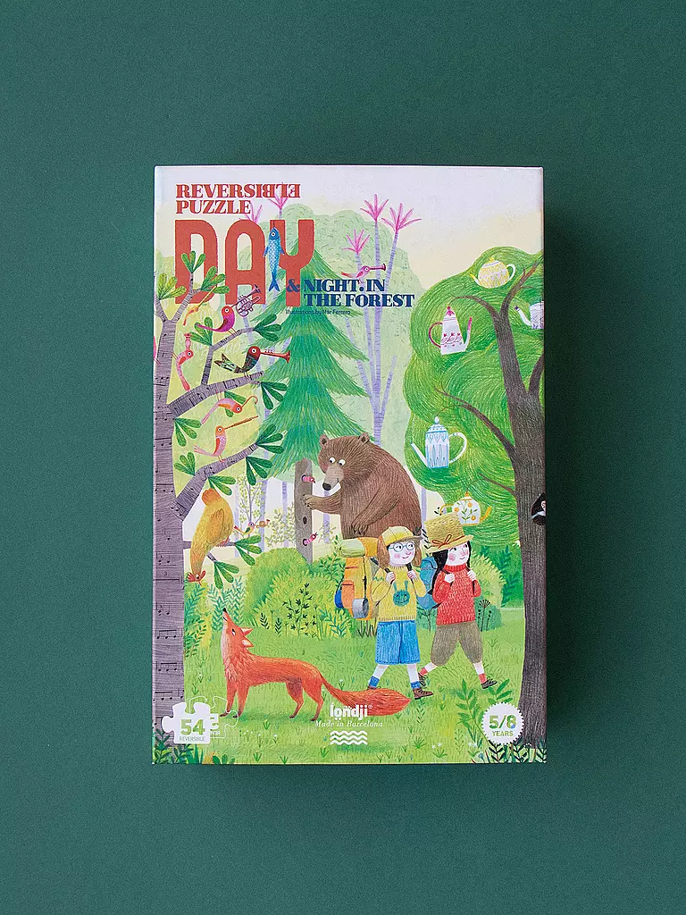 LONDJI | Puzzle NOTTE E GIORNO NEL BOSCO | 