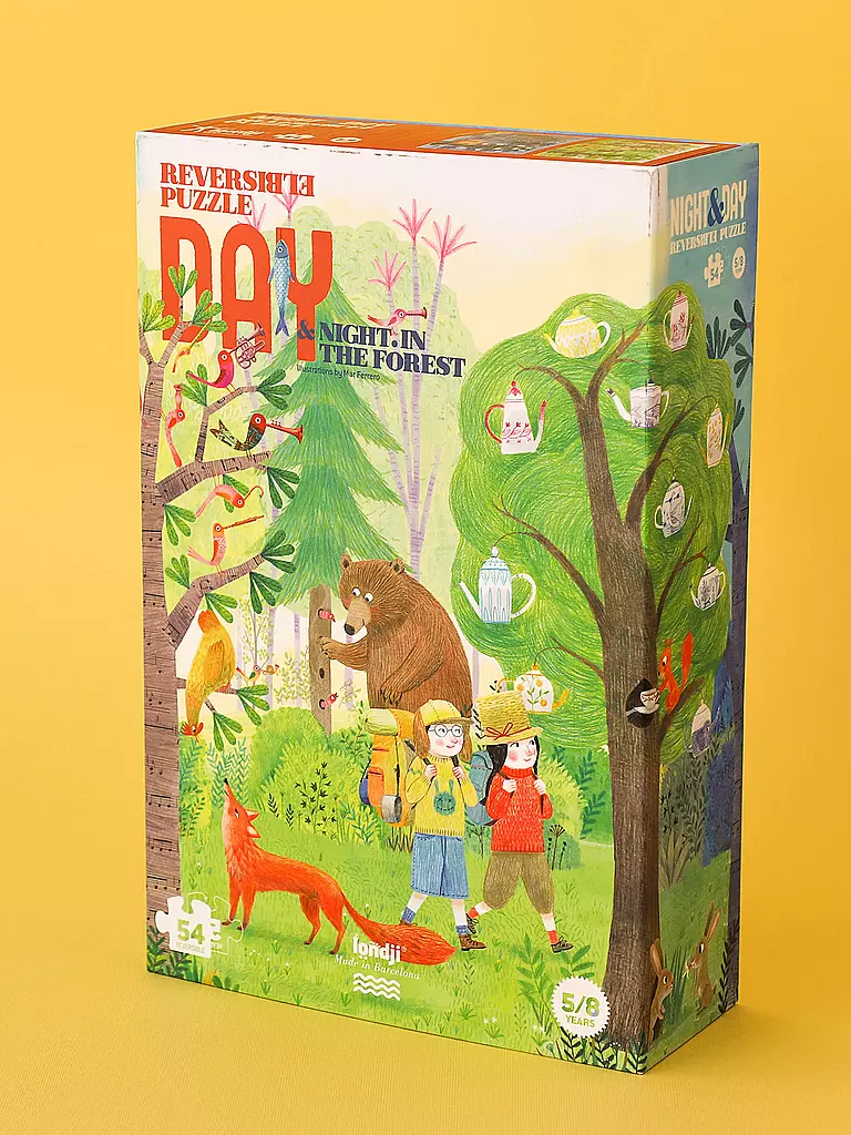LONDJI | Puzzle NOTTE E GIORNO NEL BOSCO | 