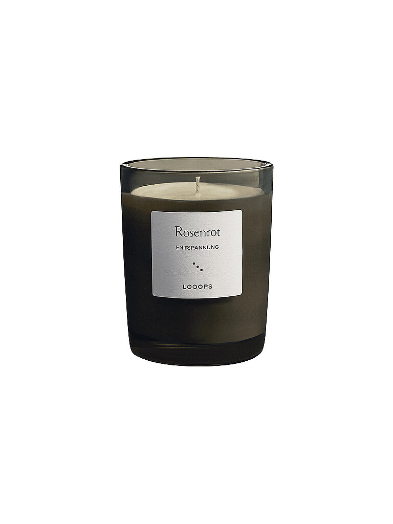 Candela profumata 250g ROSENROT verde scuro