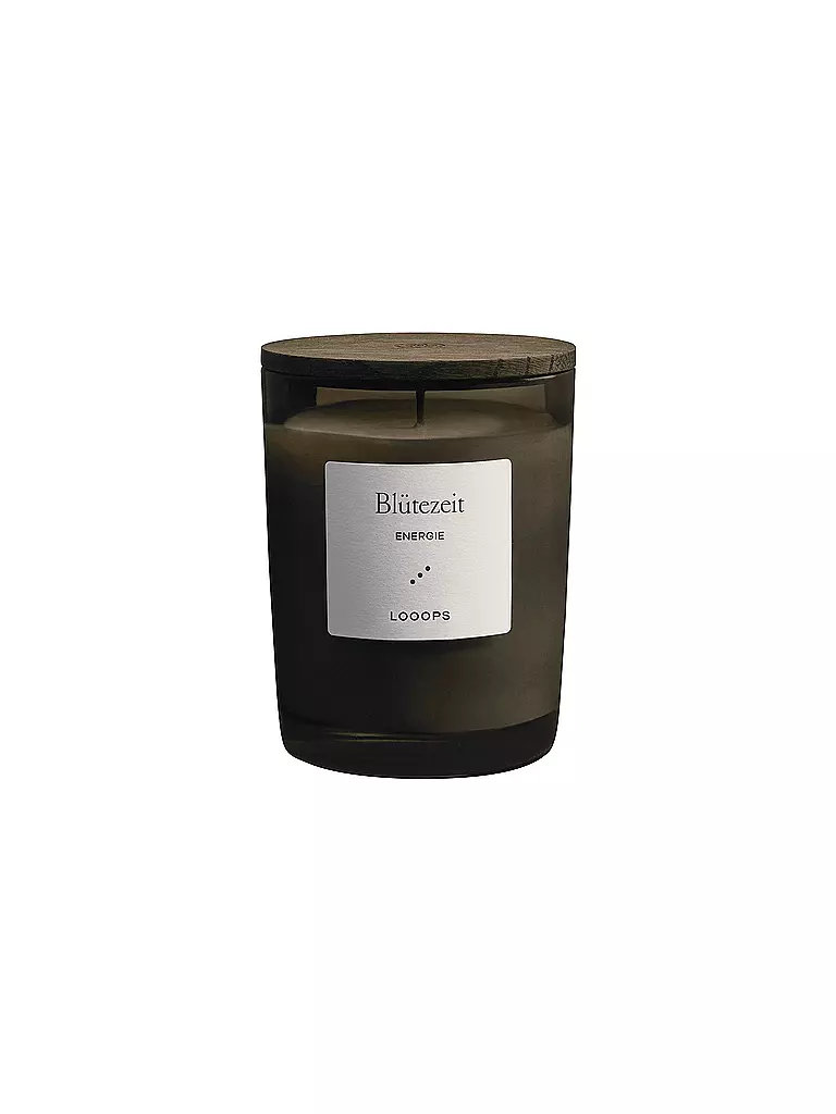 LOOOPS | Candela profumata 250g BLUETEZEIT | Verde scuro