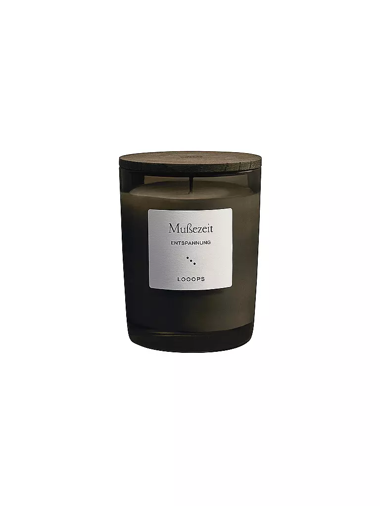 LOOOPS | Candela profumata 250g MUSSEZEIT | 