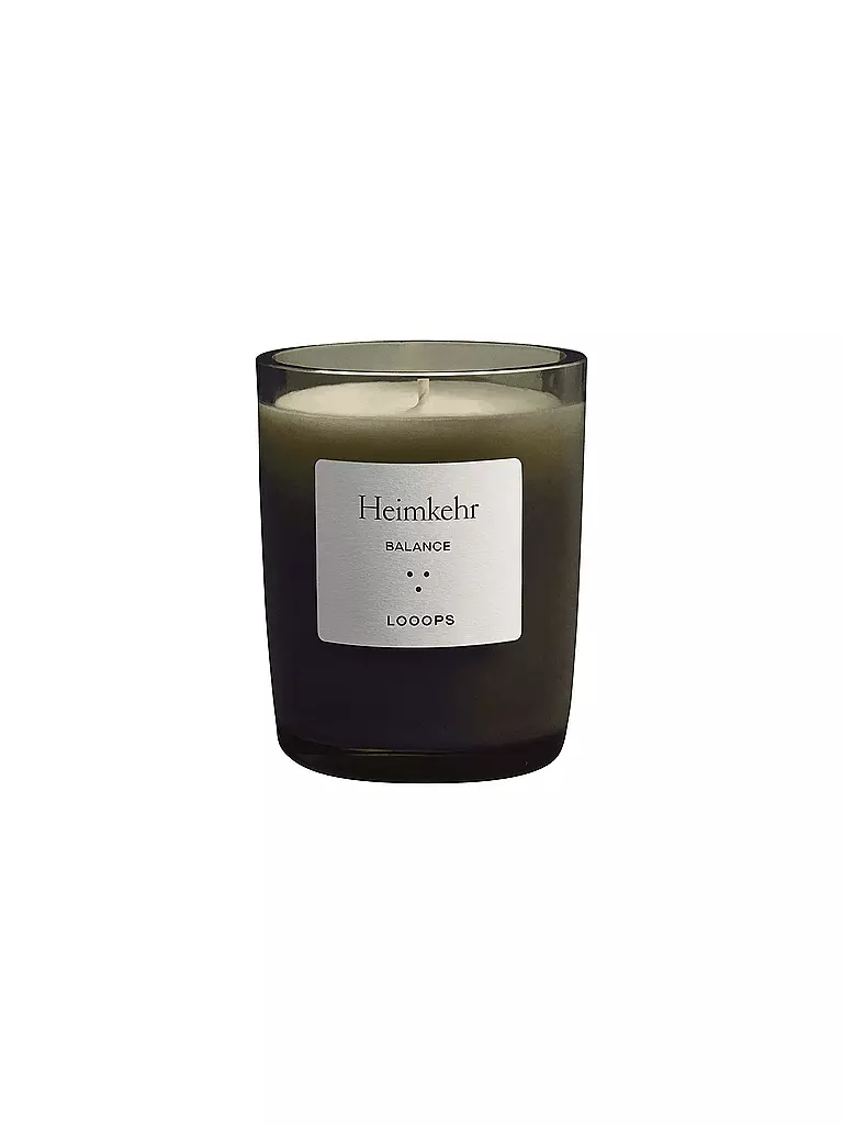 LOOOPS | Candela profumata 75g HEIMKEHR | Verde scuro