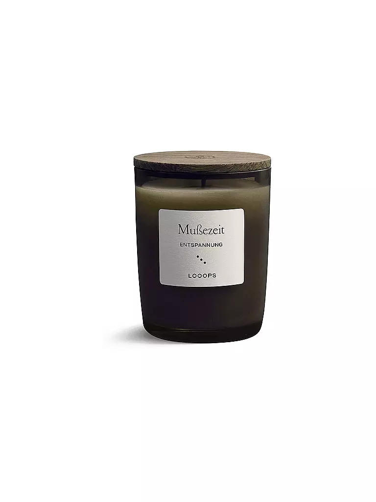 LOOOPS | Candela profumata 75g MUSSEZEIT | 