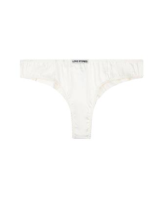 LOVE STORIES | String CARL bianco sporco