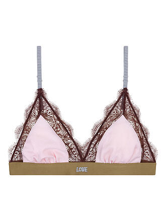 LOVE STORIES | Reggiseno senza ferretto LOVE LACE Rosa
