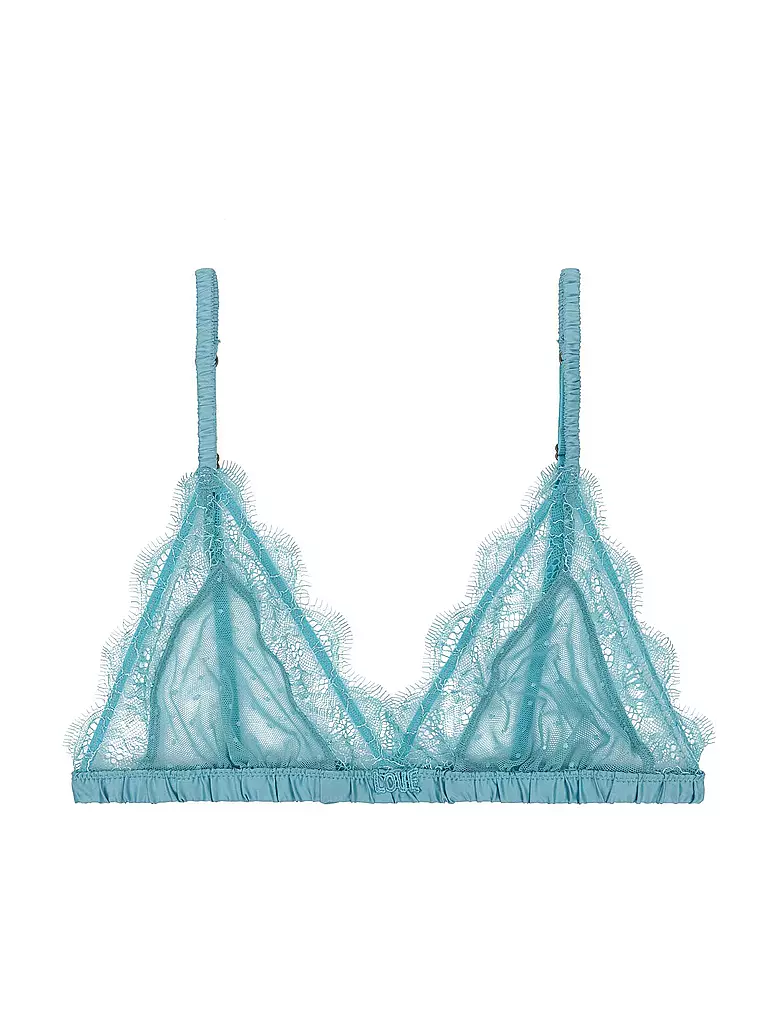 LOVE STORIES | BH ohne Bügel LOVE LACE blue | Turchese