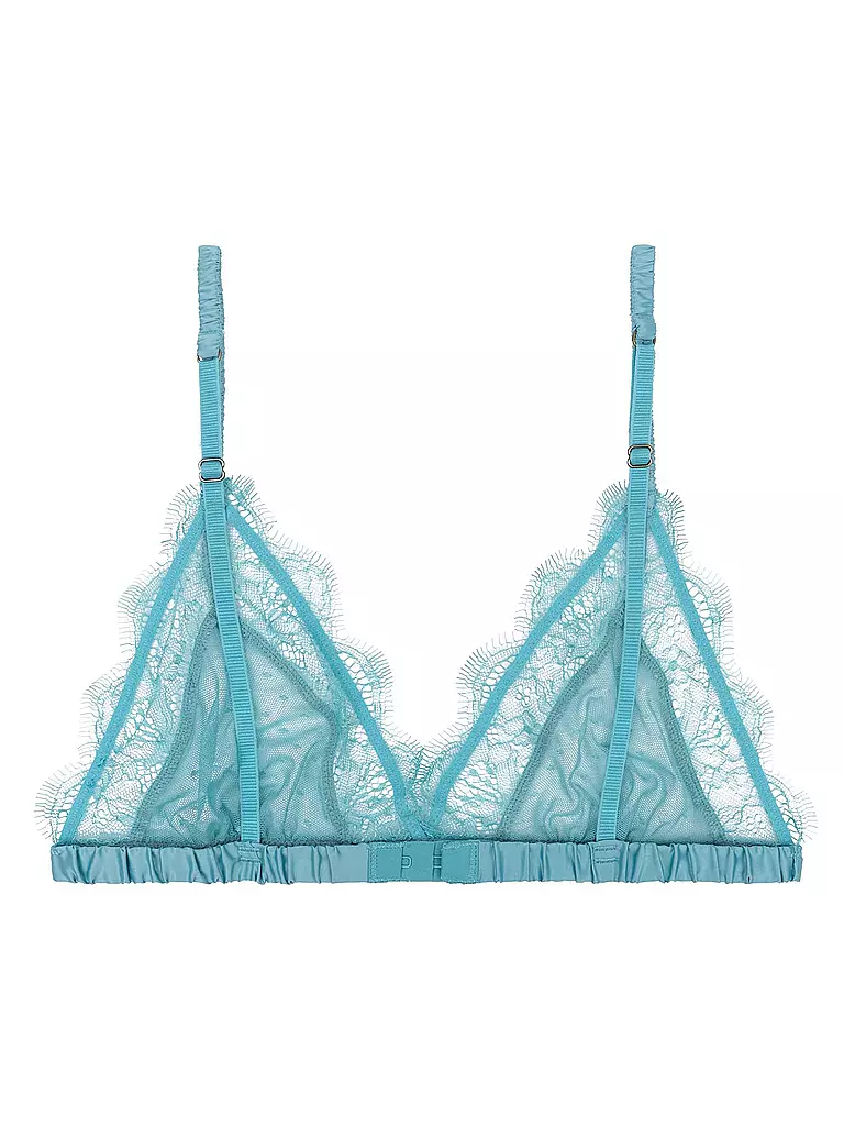 LOVE STORIES | BH ohne Bügel LOVE LACE blue | Turchese