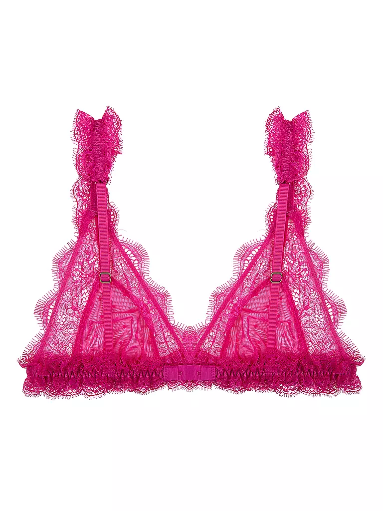 LOVE STORIES | BH ohne Bügel LOVE LACE pink | Fucsia