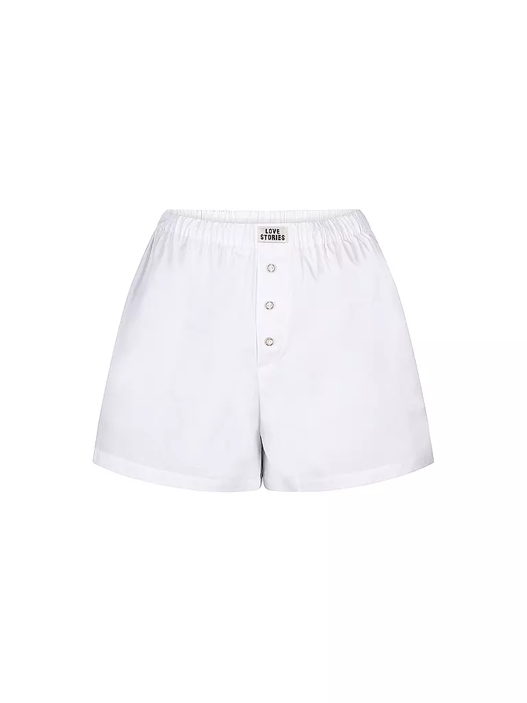 LOVE STORIES | Boxershorts JAMES JUST MARRIED white | Bianco
