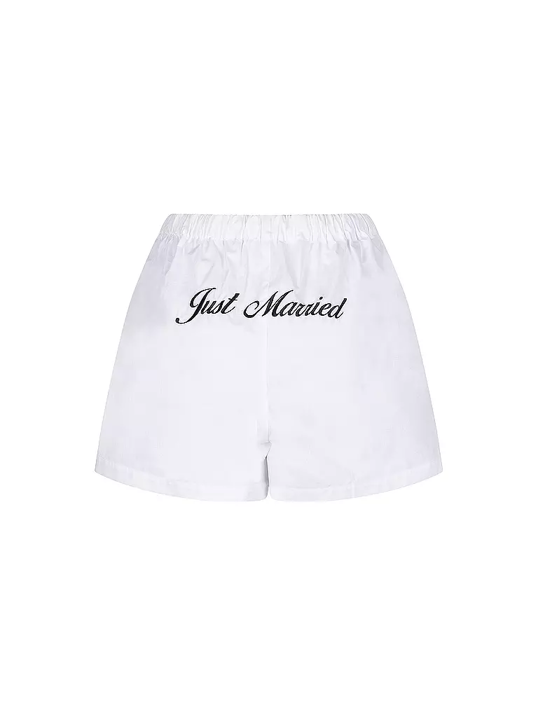 LOVE STORIES | Boxershorts JAMES JUST MARRIED white | Bianco