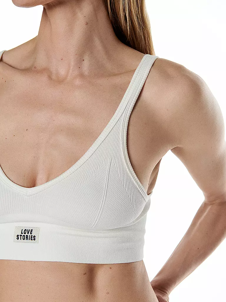 LOVE STORIES | Bustier POSEY bianco sporco | 
