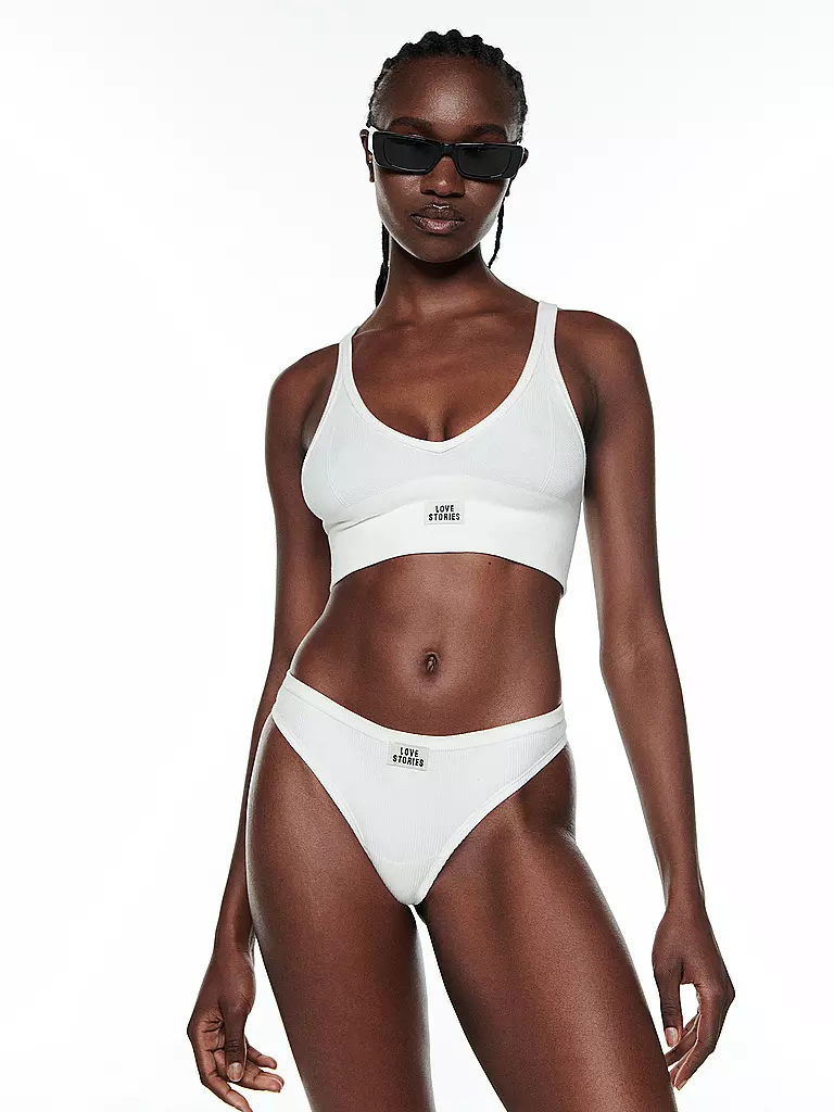 LOVE STORIES | Bustier POSEY bianco sporco | 