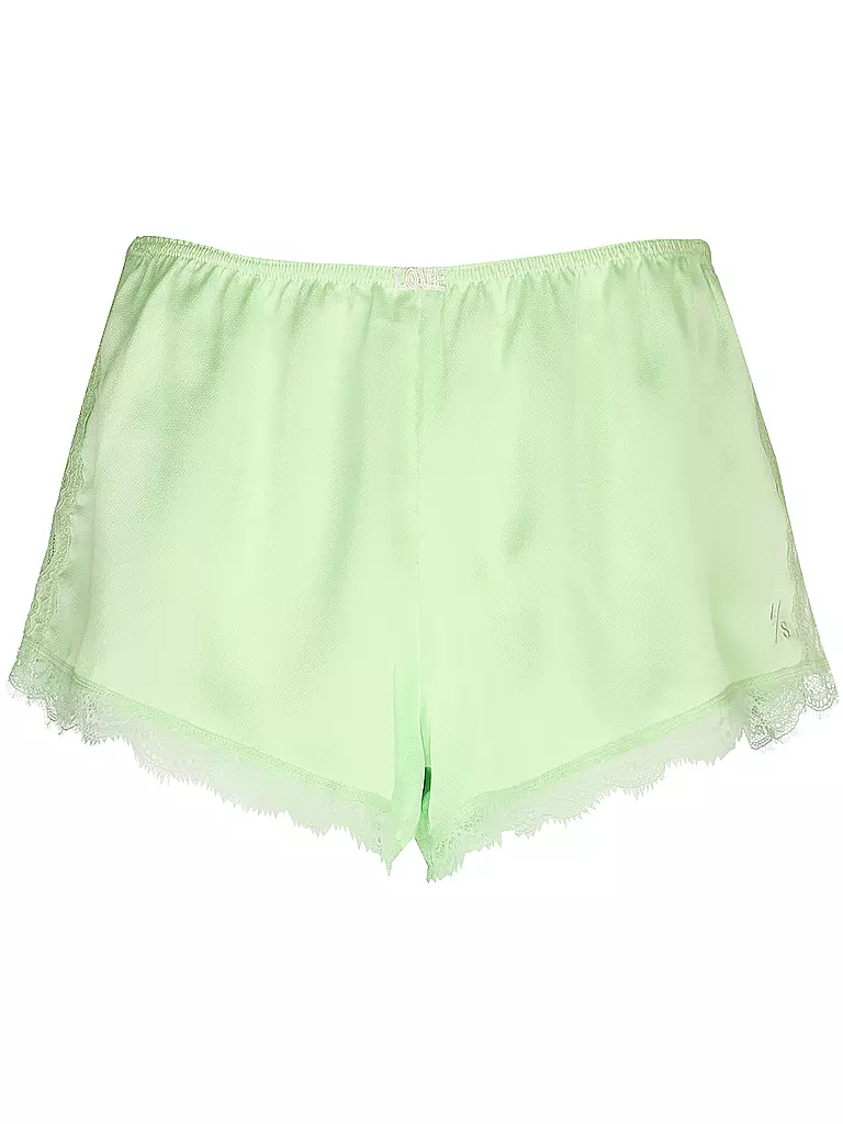LOVE STORIES | Pyjamashorts APOLLO | Verde chiaro