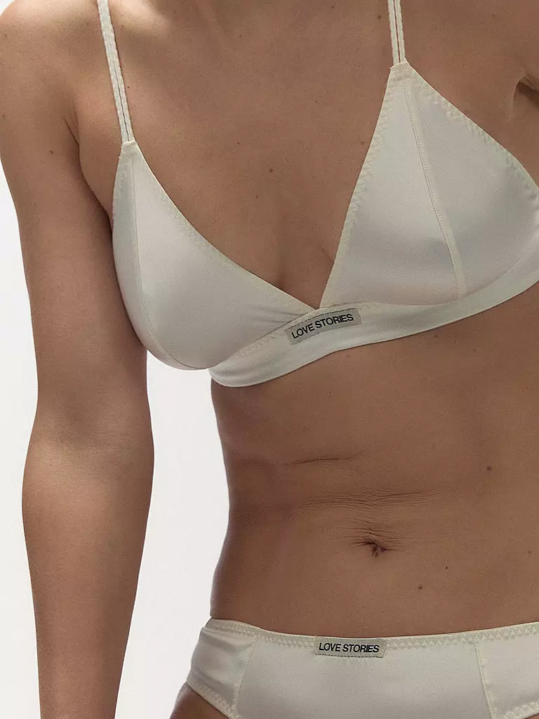 LOVE STORIES | Reggiseno a triangolo DARLING bianco sporco | 