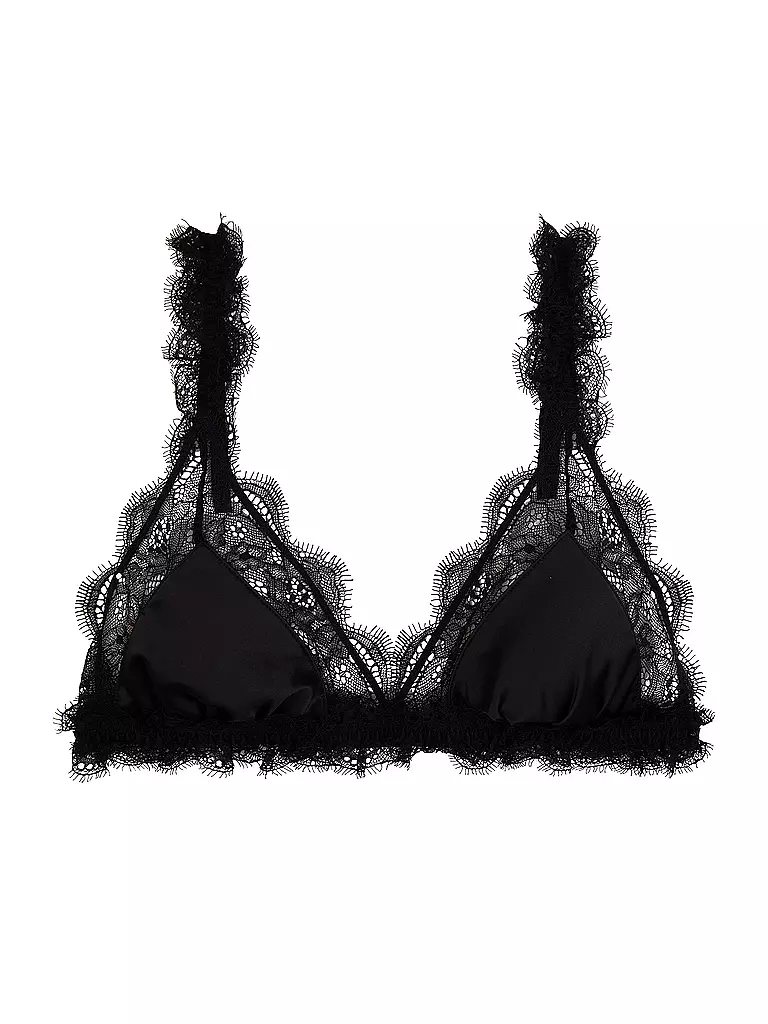LOVE STORIES | Reggiseno a triangolo senza ferretto LOVE LACE nero | Nero