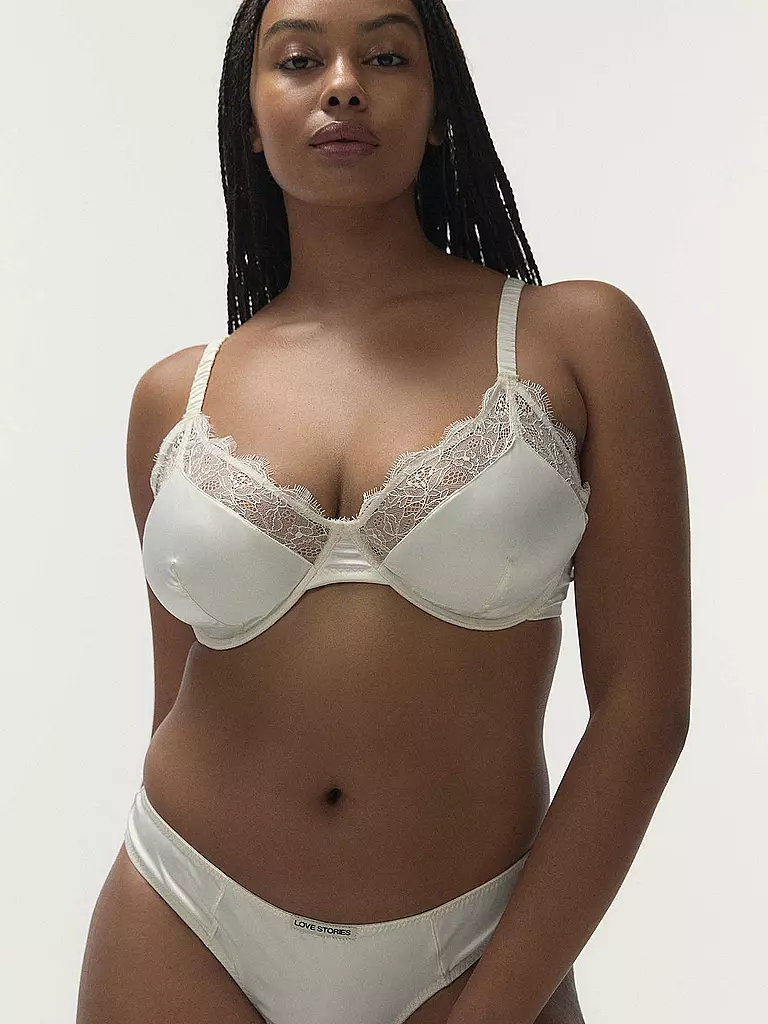 LOVE STORIES | Reggiseno con ferretto LOVELEY bianco sporco | 