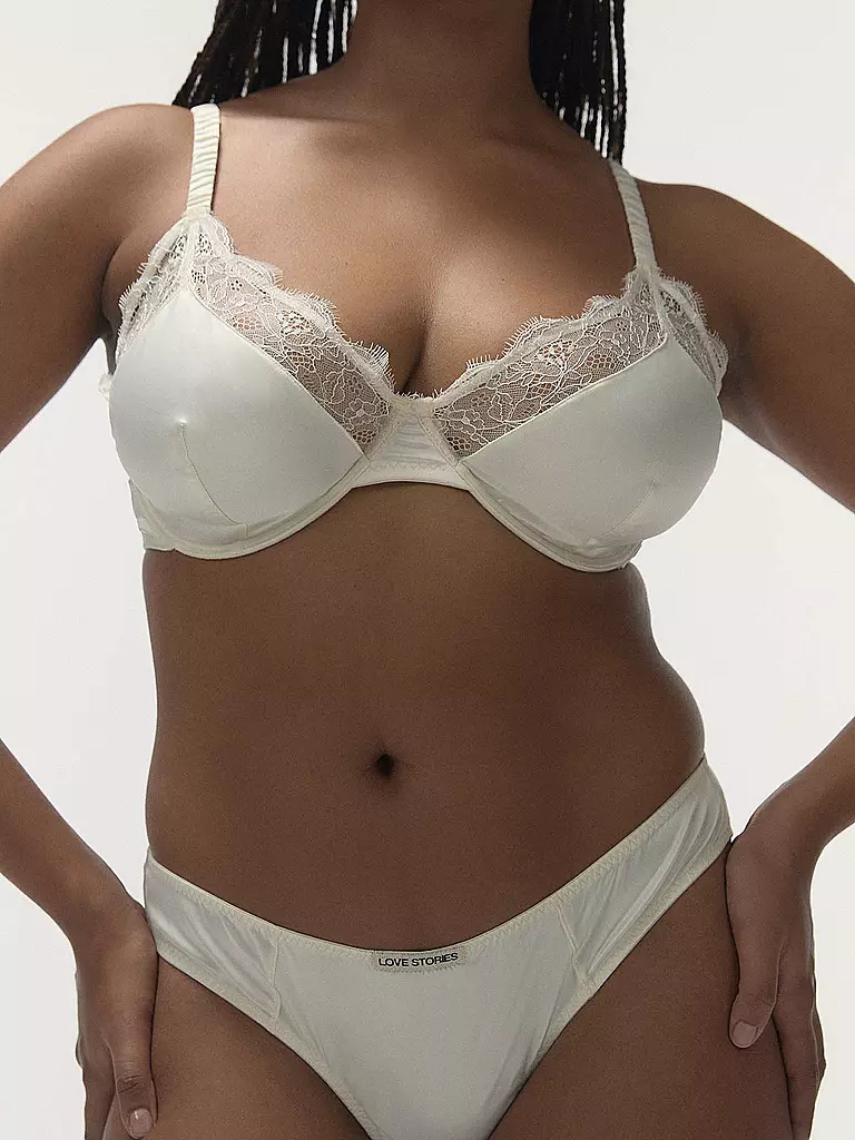 LOVE STORIES | Reggiseno con ferretto LOVELEY bianco sporco | 